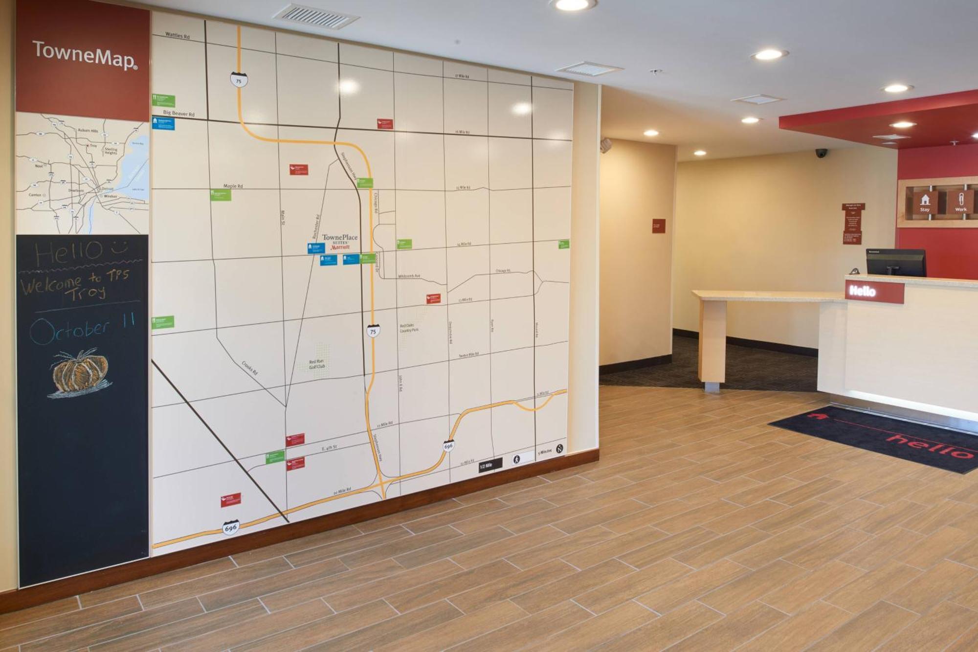 Towneplace Suites By Marriott Detroit Troy Eksteriør billede